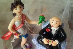 Wedding cake topper