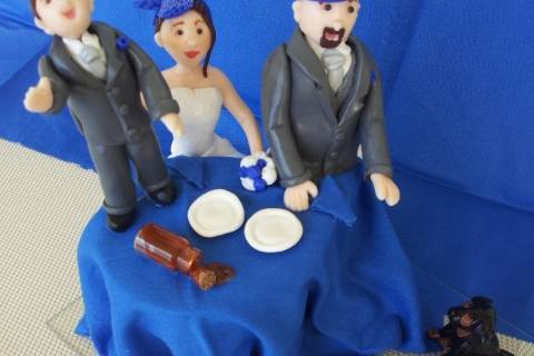 Wedding cake topper