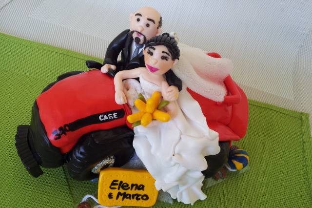 Wedding cake topper