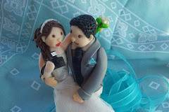 Wedding cake topper