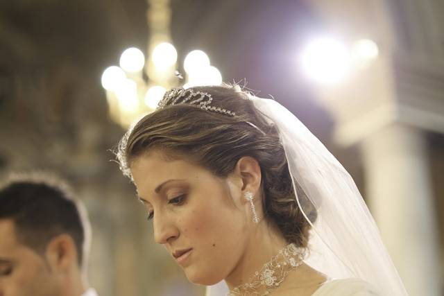 La sposa in chiesa