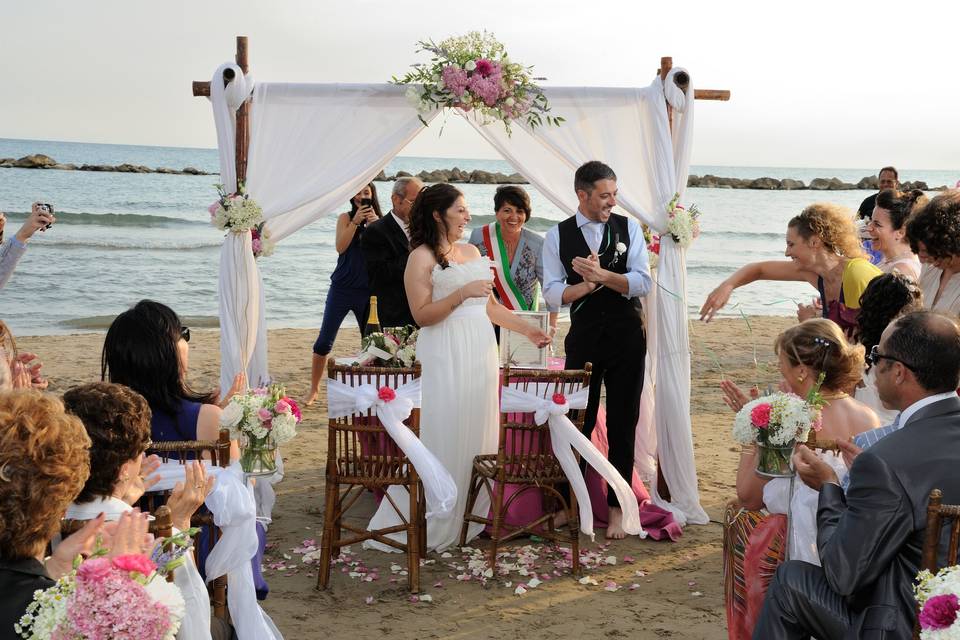 Matrimonio in spiaggia