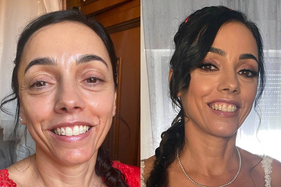 Luciana prima e dopo