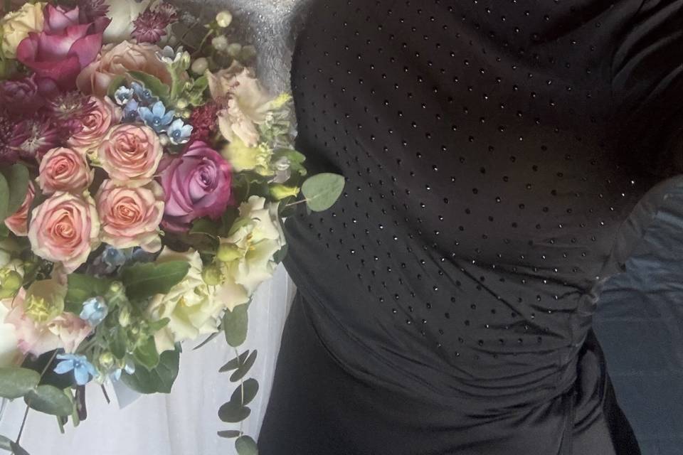Selfie con la sposa