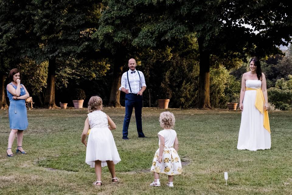 Giocando con i più piccoli