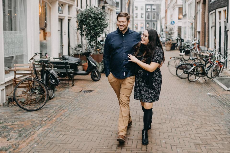 Proposta di matrimonio Amsterdam