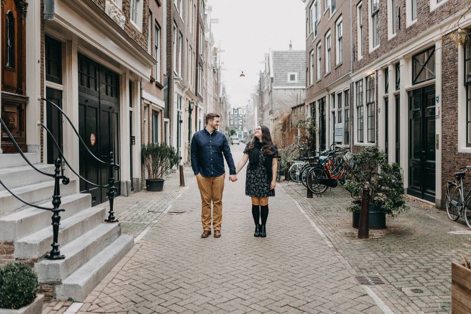 Proposta di matrimonio Amsterdam