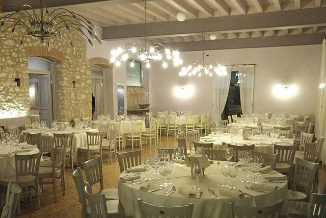 Parte di sala ricevimenti