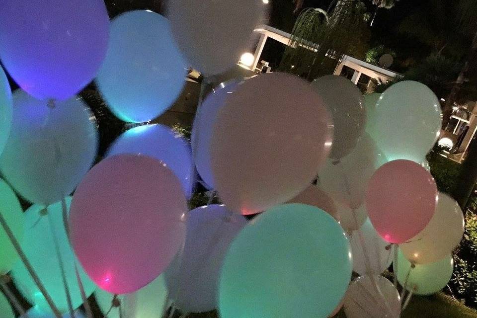 Palloncini volanti a Led