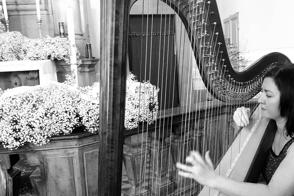 Harp and voice for the church