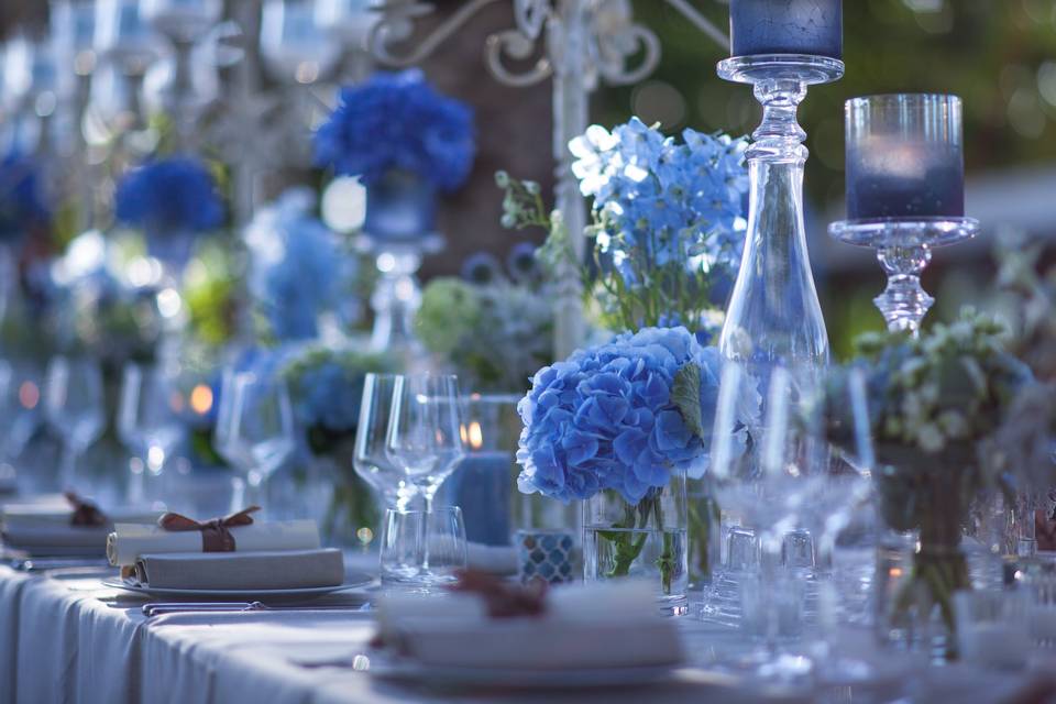 Wedding table detail