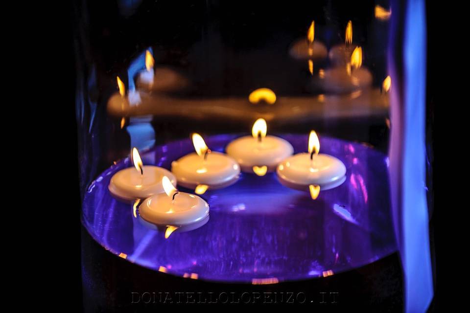 Candele galleggianti