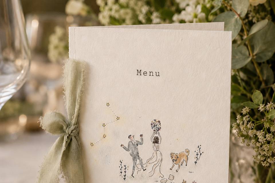 Menu illustrato