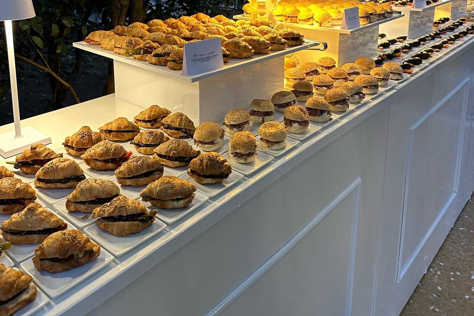 Buffet di benvenuto