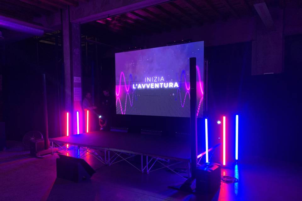 Palco “officine del volo”