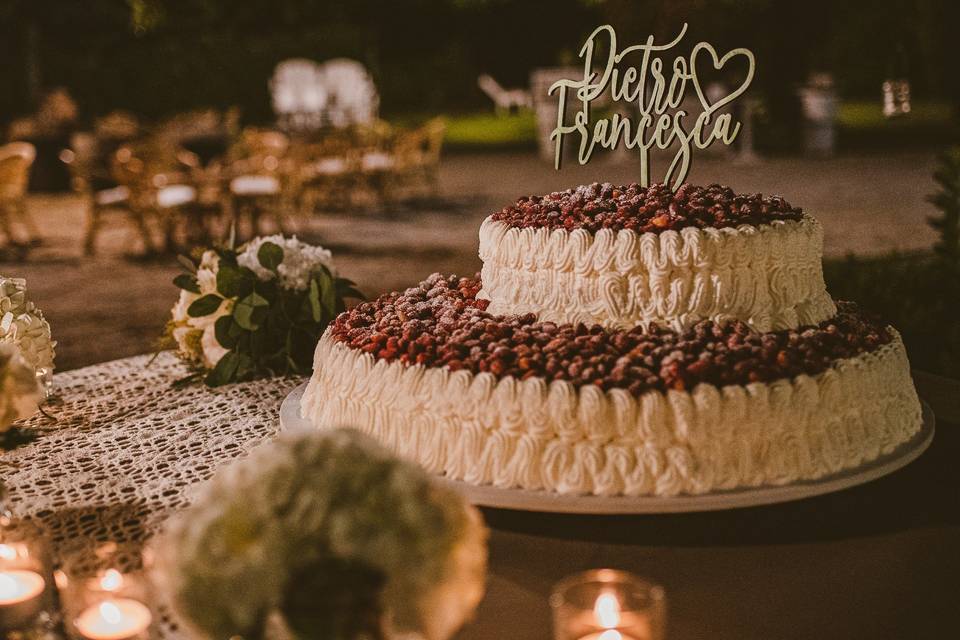 Wedding cake e fragoline