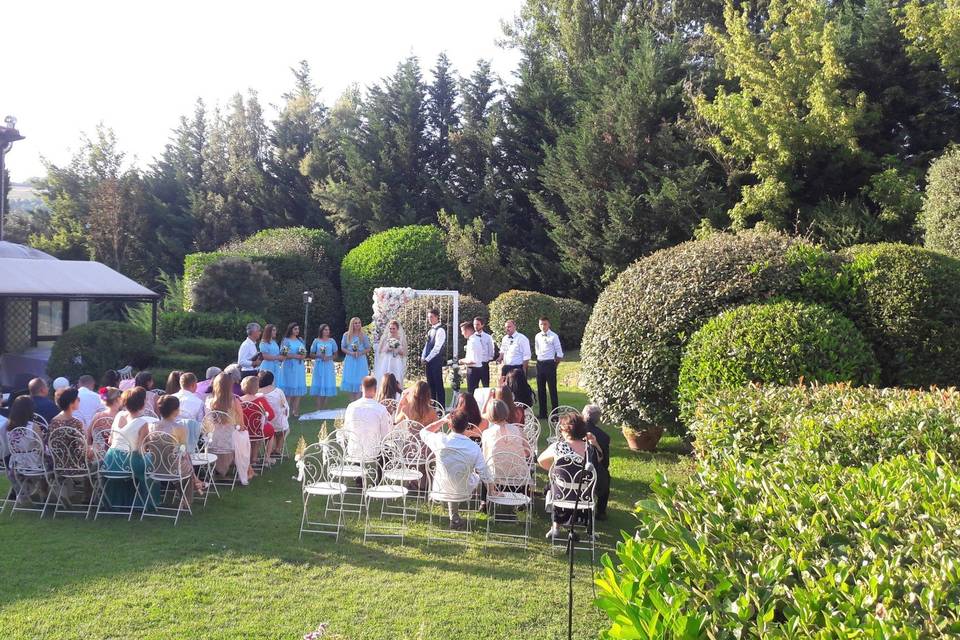 Matrimonio in giardino