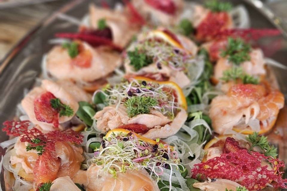 Finger food e colore!