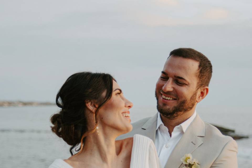 Elopement by the sea