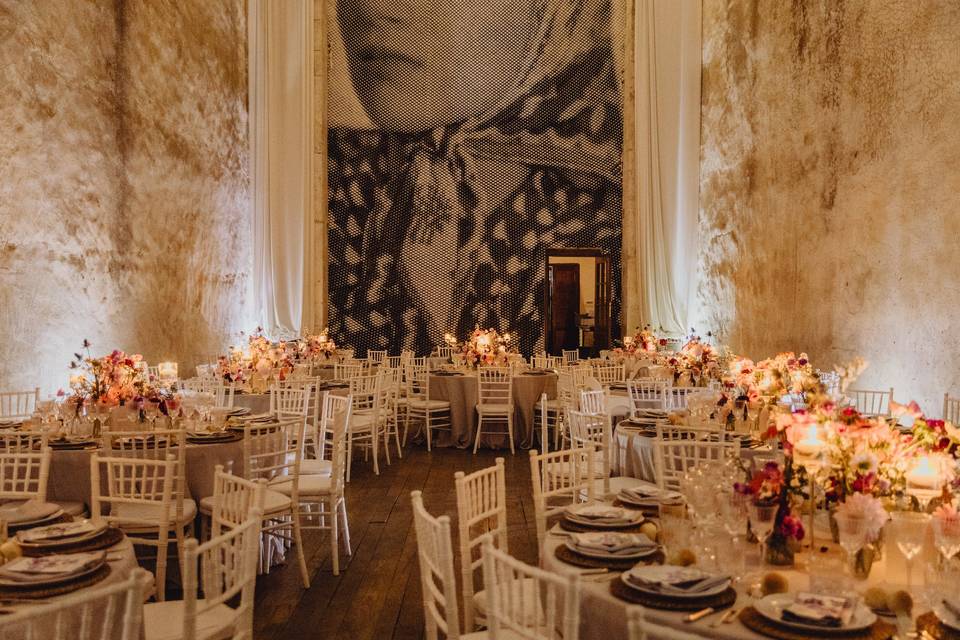 Le Voilà_Allestimento cena