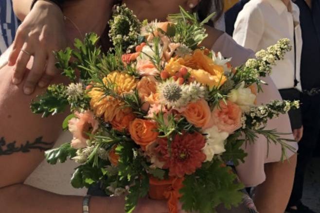 Bouquet arancio