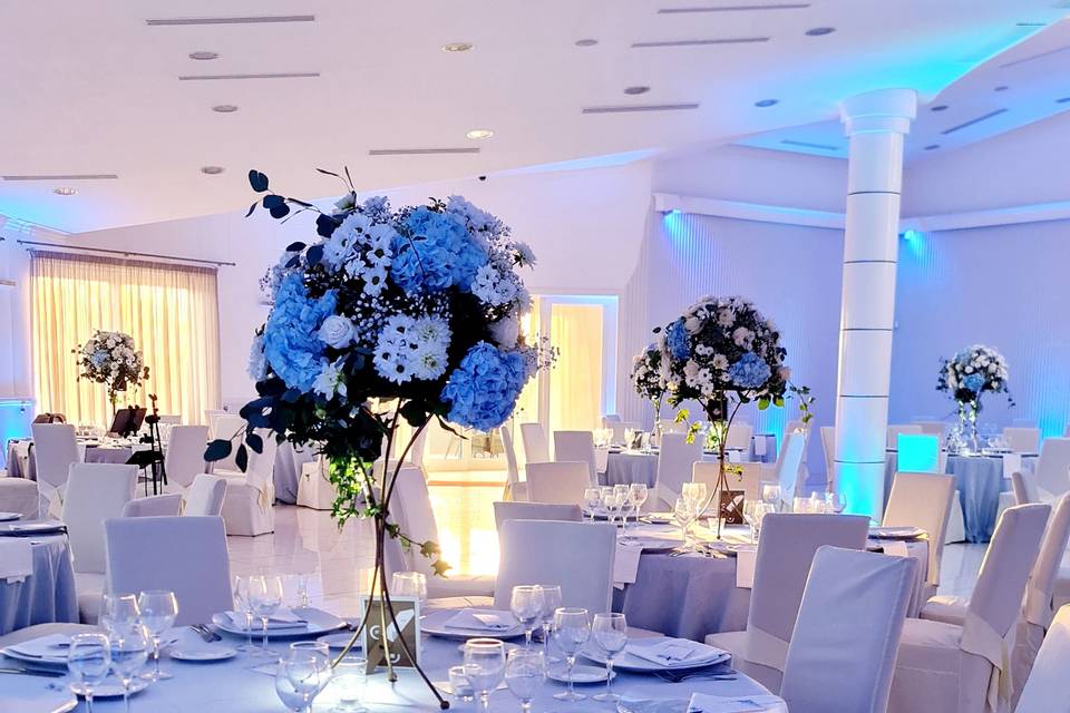 Blue wedding