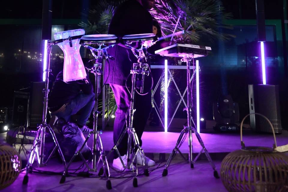 Led - Live Percussion - Dj