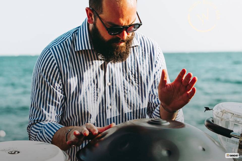 Wood Beach - Sunset - Handpan