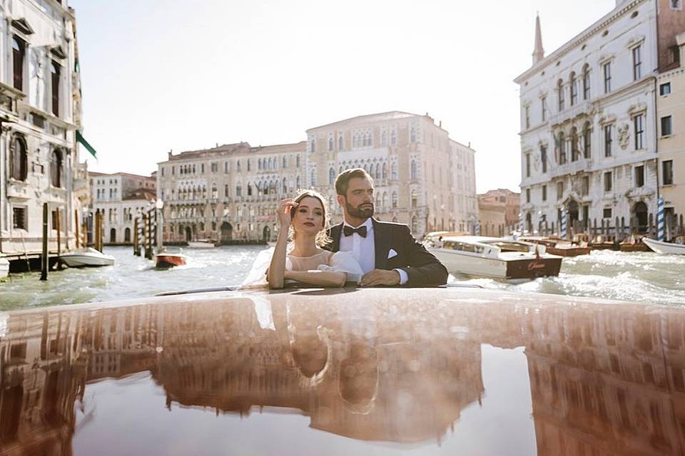 Sposa a venezia