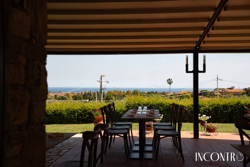 Incontro Ristorante, terrazza