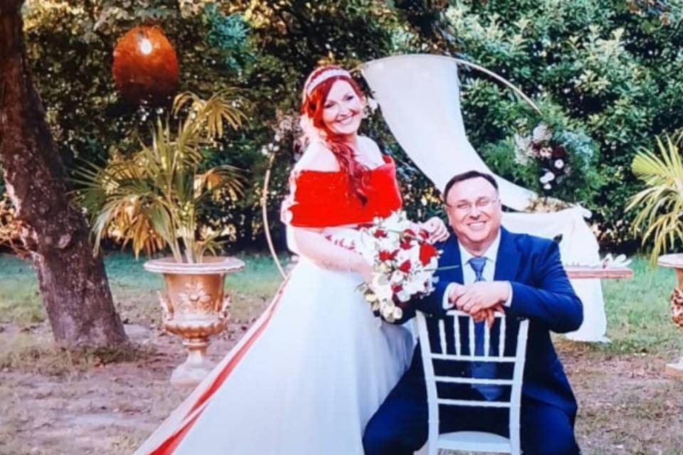 Abito sposa rosso