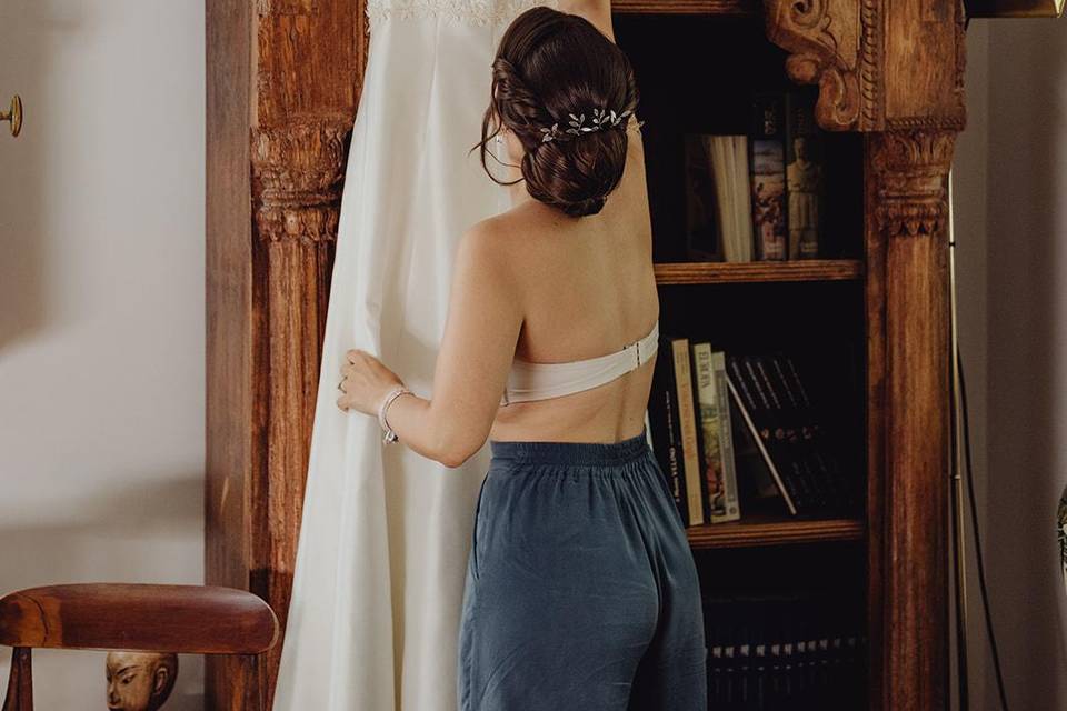 Preparazione sposa