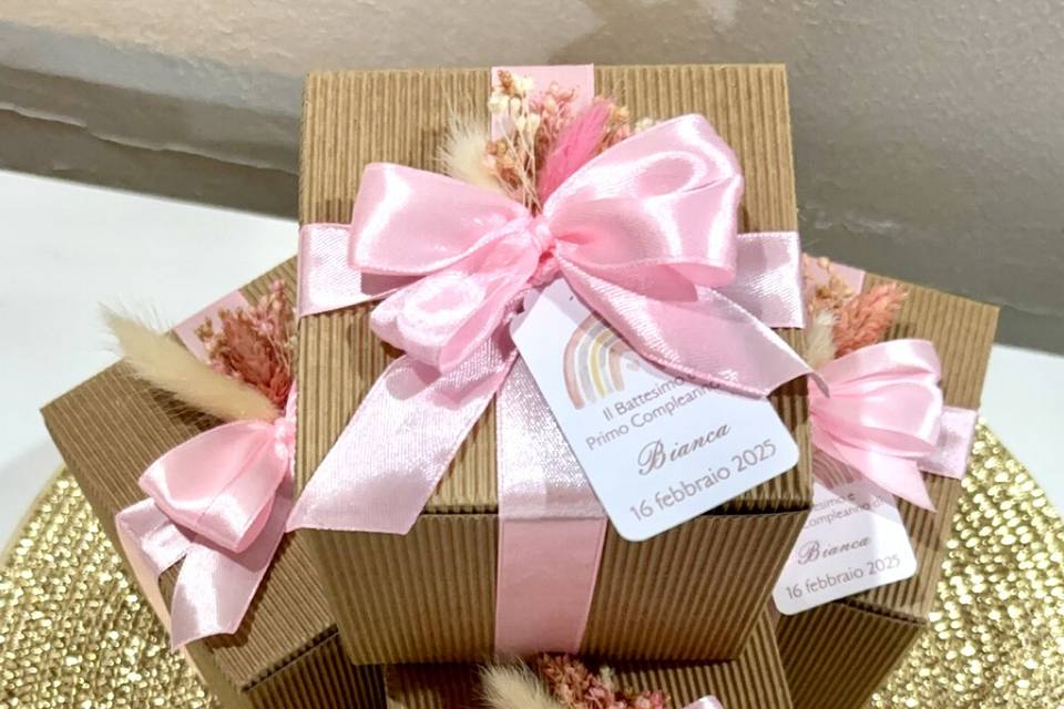 Confezione scatola kraft