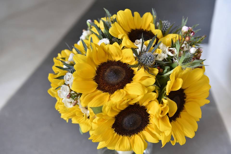 Bouquet girasoli