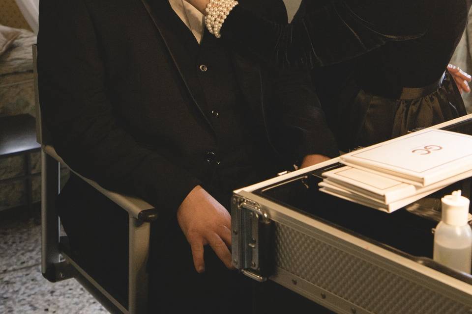 Preparazione Sposo