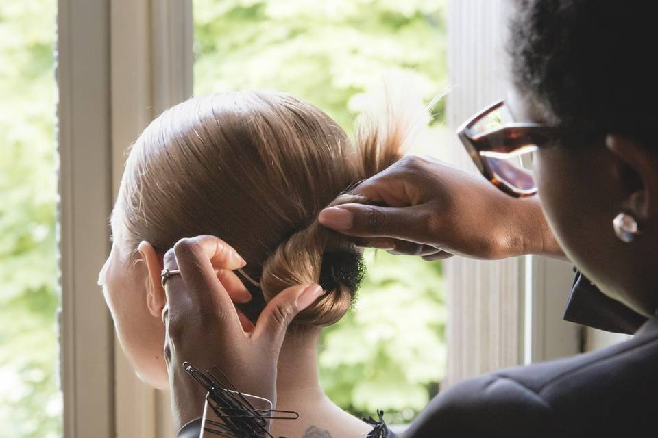 Preparazione sposa