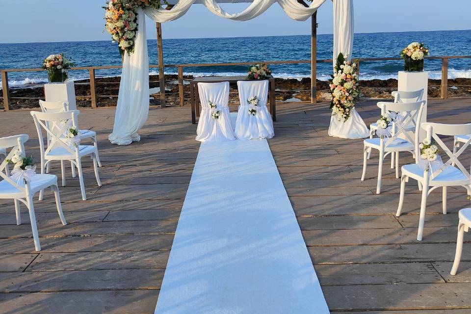 Matrimonio sul mare