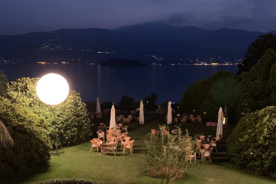 Villa Rusconi luci matrimonio