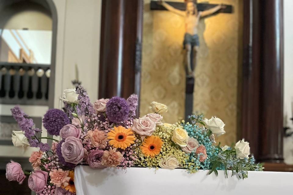 decorazione altare