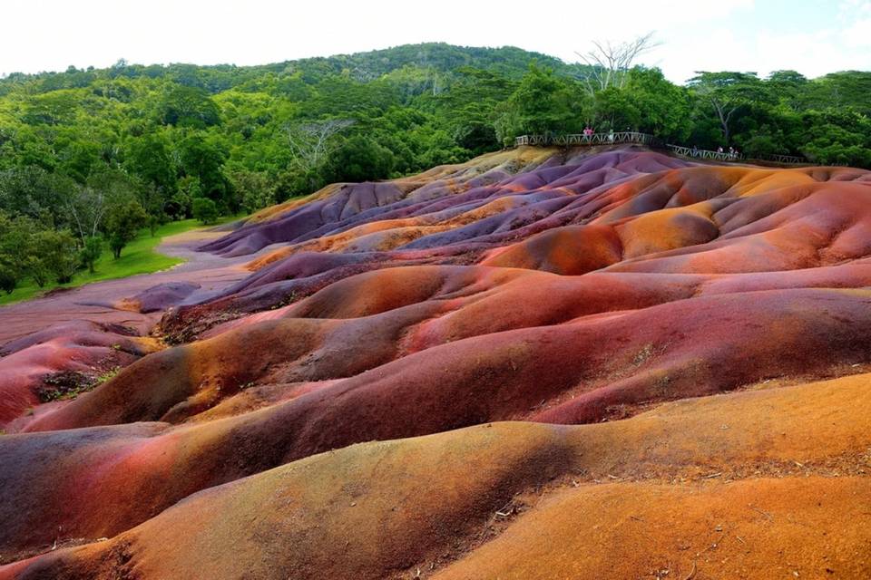 Mauritius terre colorate