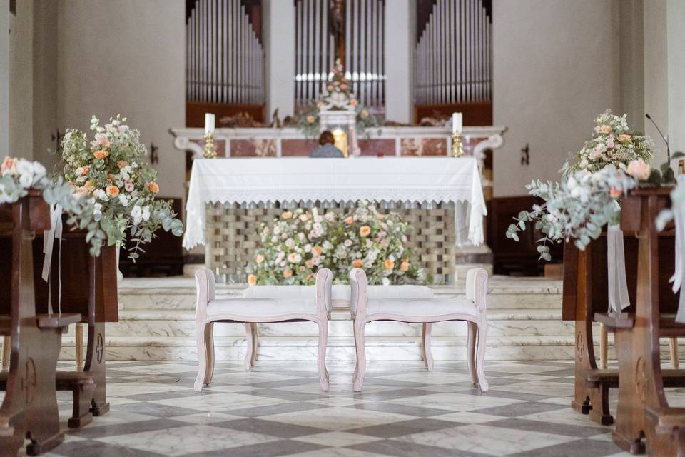 Allestimento chiesa