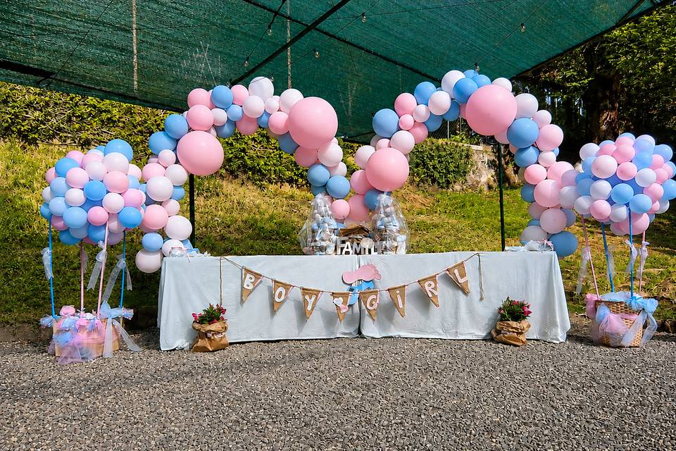 Allestimento Baby Shower