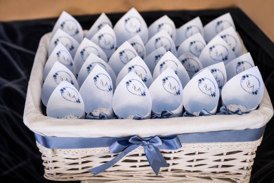Coni Riso Personalizzati