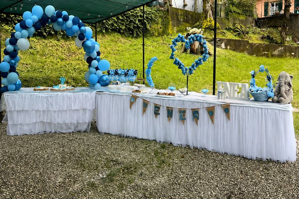 Allestimento Battesimo Bimbo