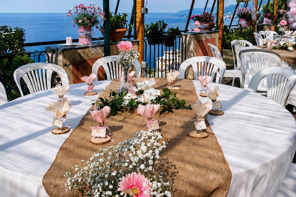 Allestimento Battesimo Bimba