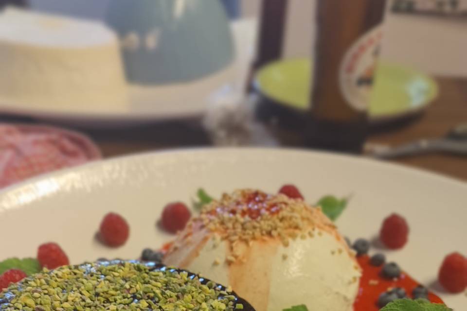 Tris panna cotta veg