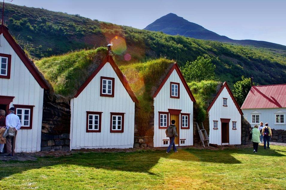 Islanda - Tetti di erba