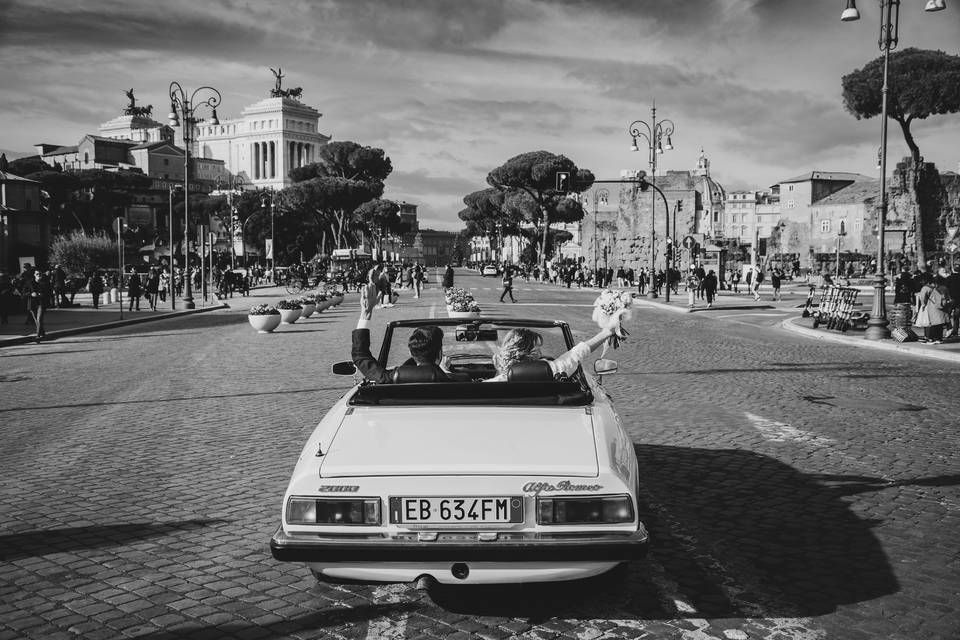 Fotografo matrimonio roma