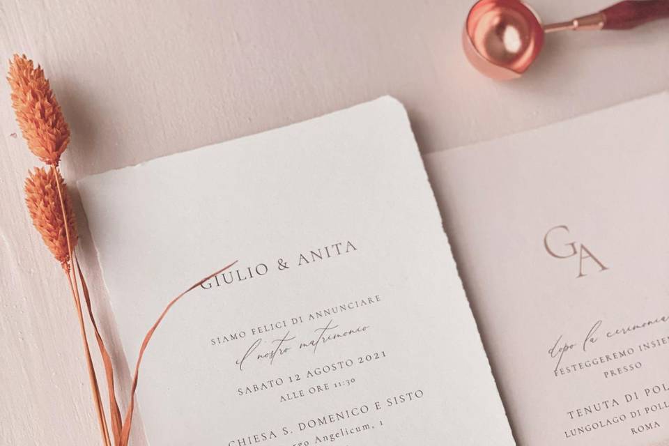 Wedding invitation