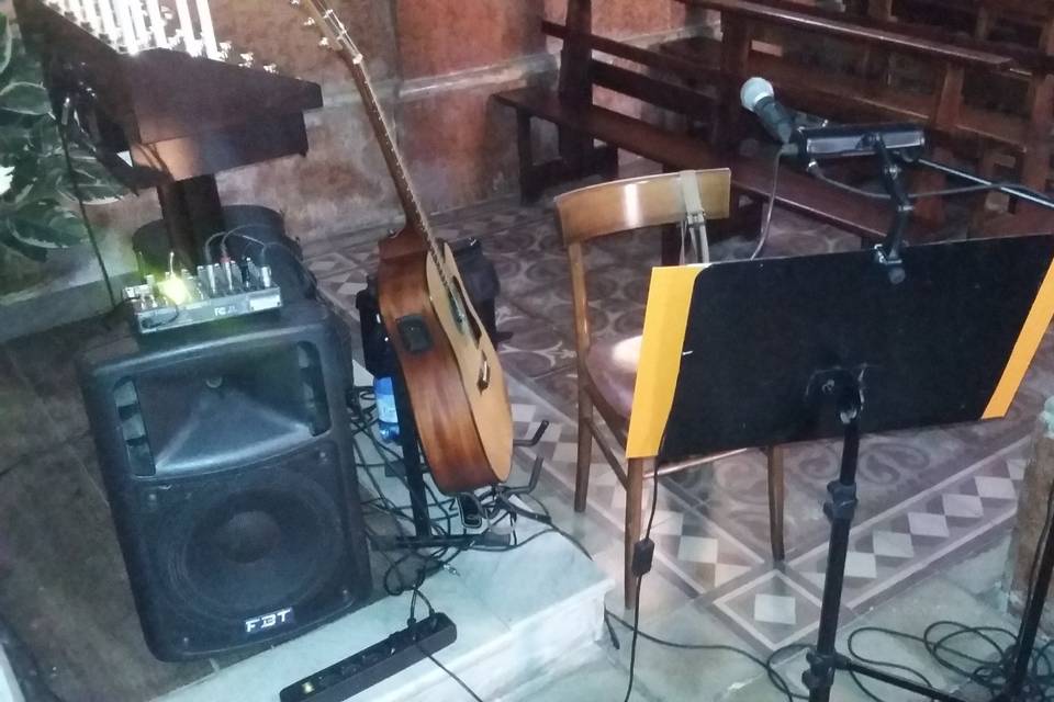 Servizio musica in chiesa